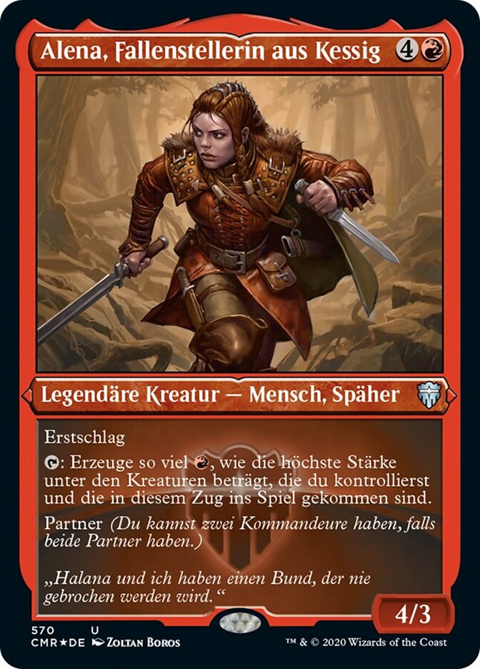 Alena, Fallenstellerin aus Kessig
