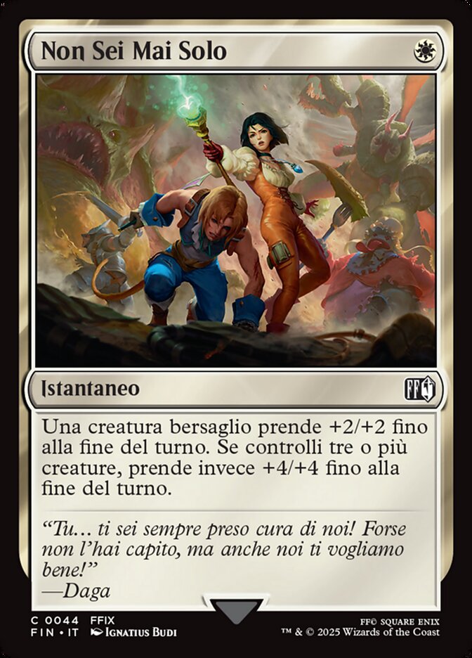 Non Sei Mai Solo