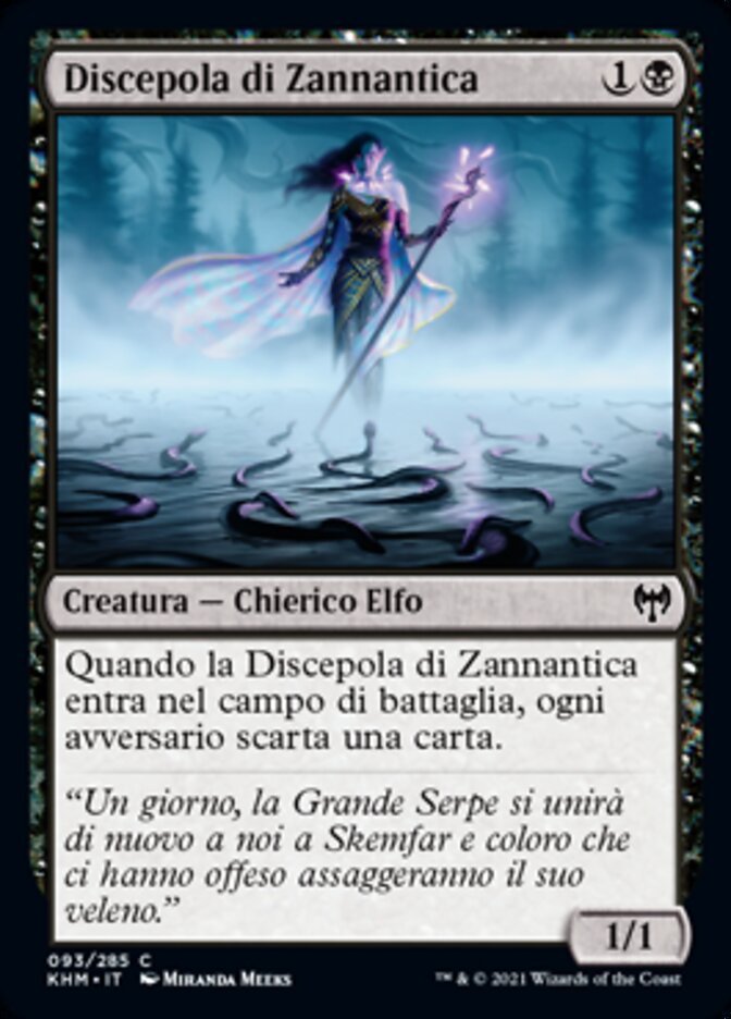 Discepola di Zannantica