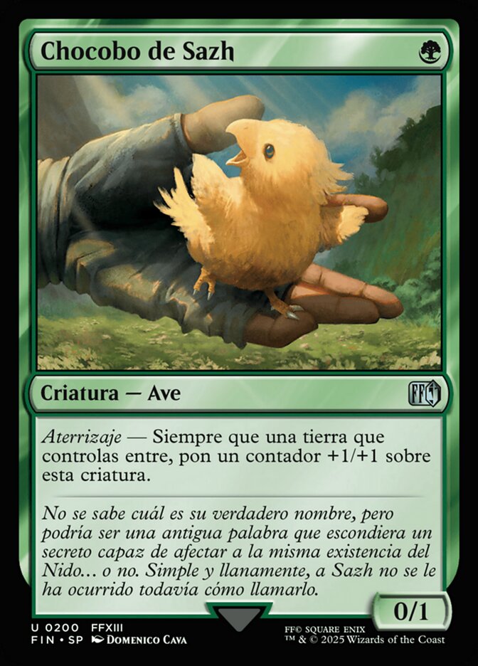 Chocobo de Sazh