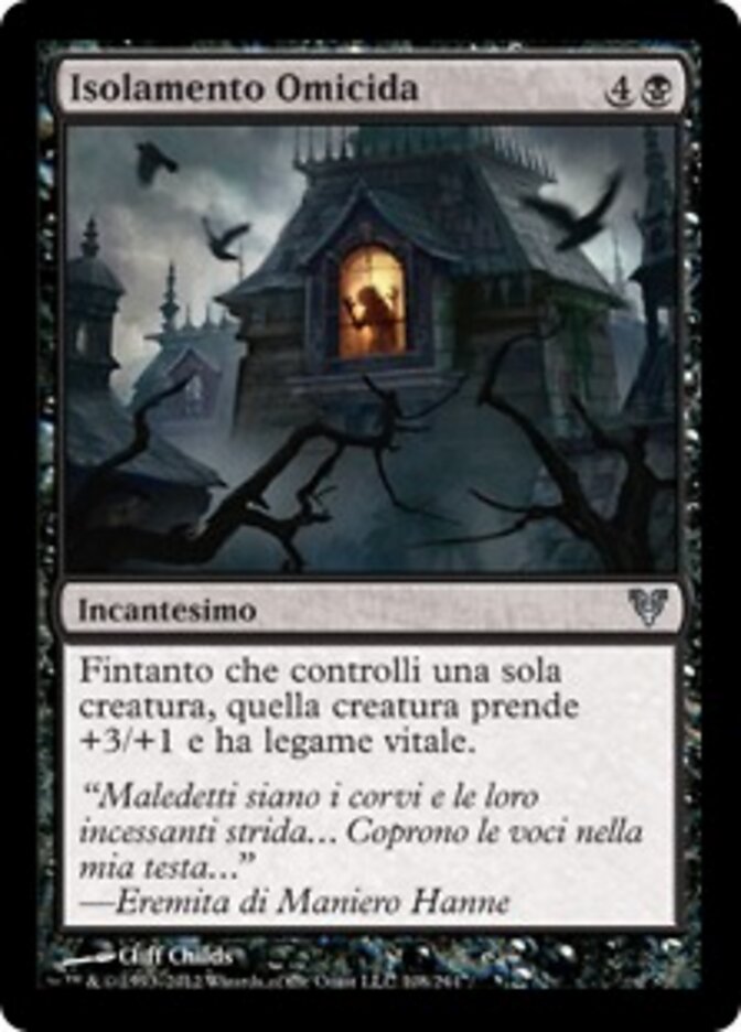 Isolamento Omicida