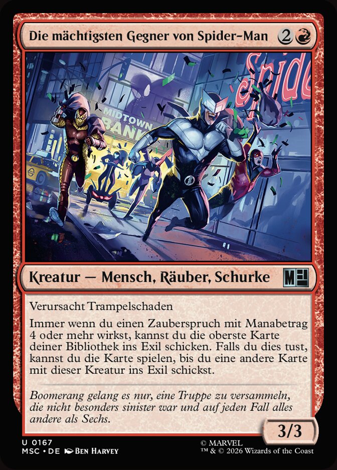 Die mächtigsten Gegner von Spider-Man