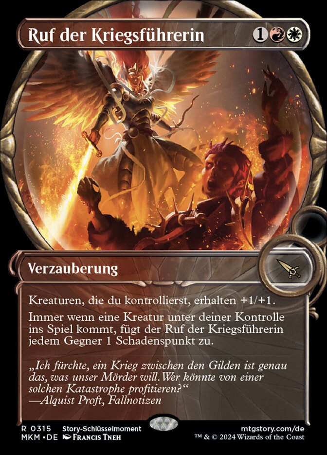 Ruf der Kriegsführerin