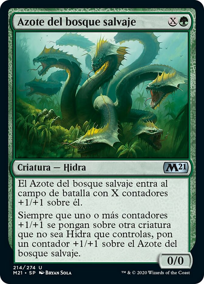 Azote del bosque salvaje