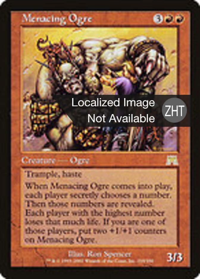 Menacing Ogre