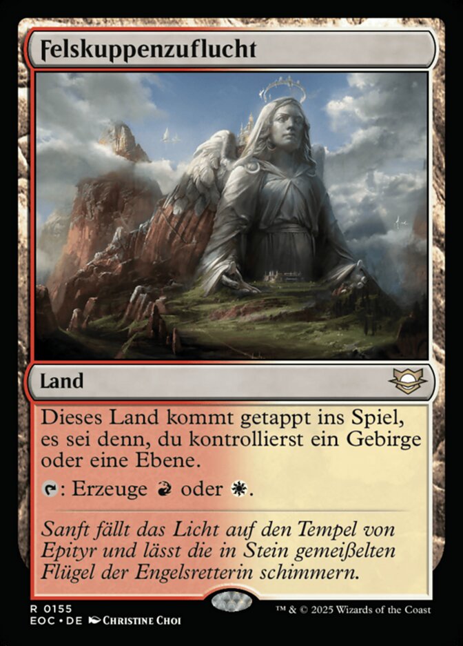 Felskuppenzuflucht