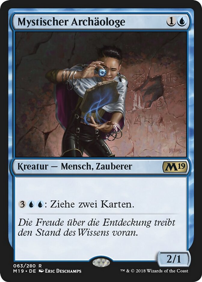 Mystischer Archäologe