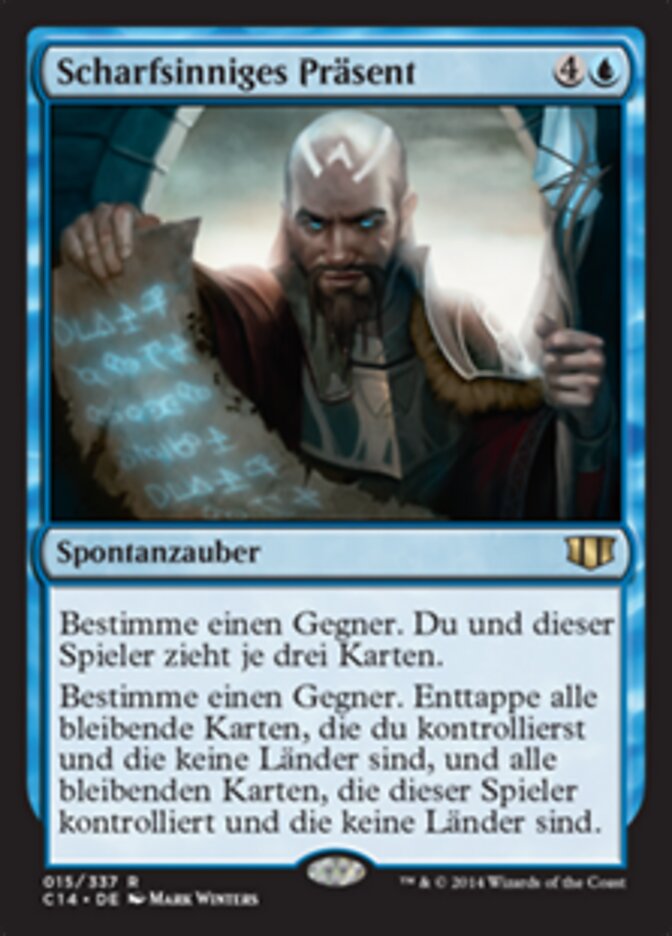 Scharfsinniges Präsent