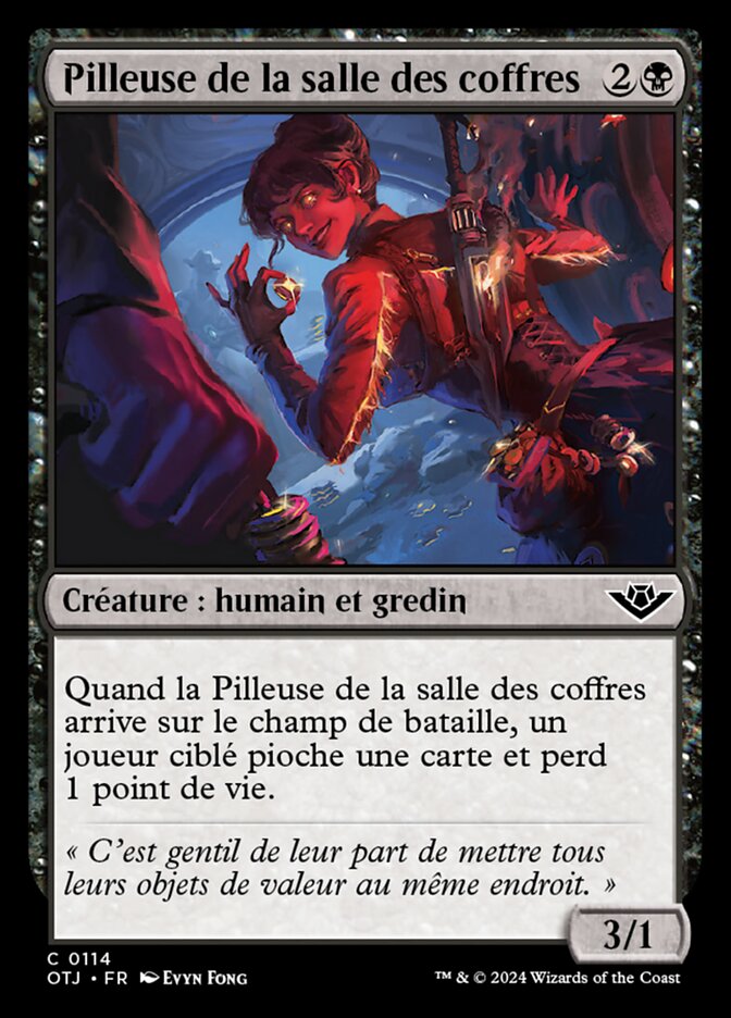 Pilleuse de la salle des coffres