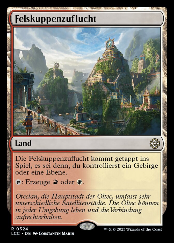 Felskuppenzuflucht