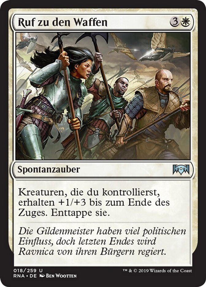 Ruf zu den Waffen
