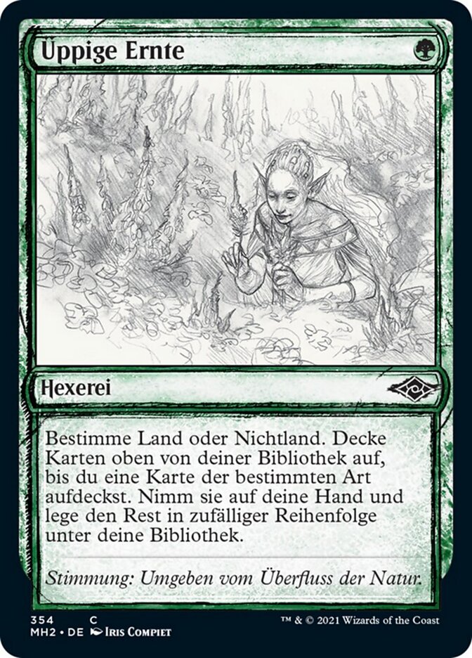 Üppige Ernte