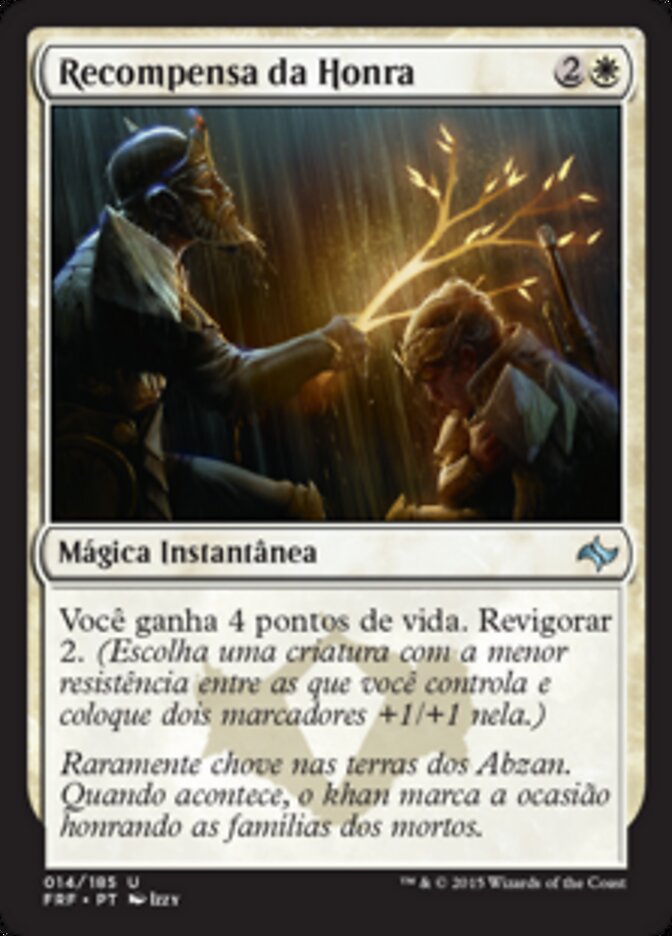 Recompensa da Honra