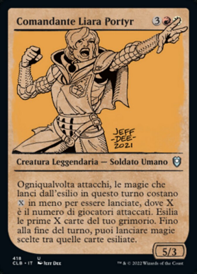 Comandante Liara Portyr