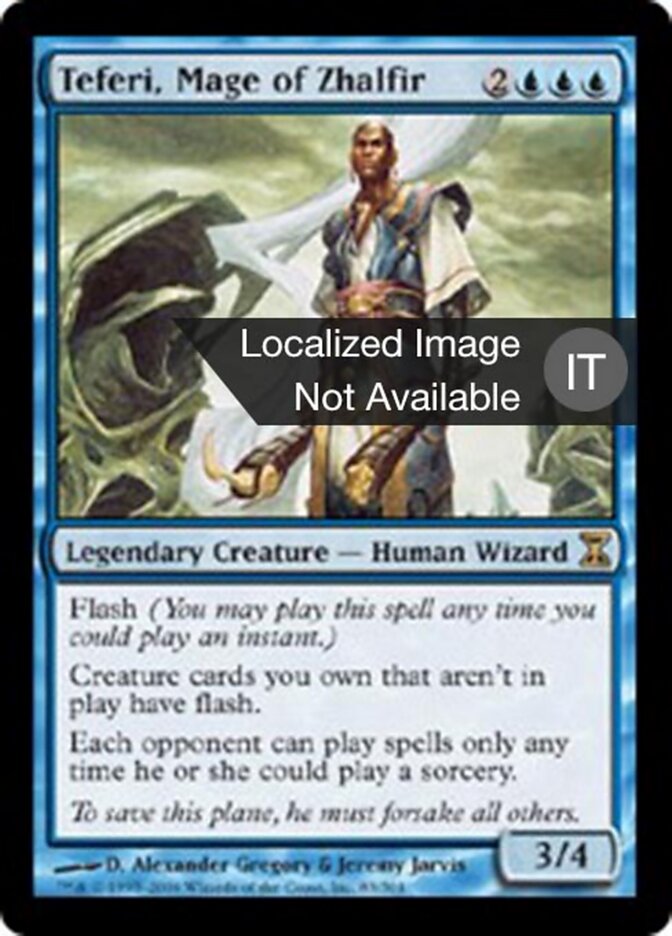 Teferi, Mago di Zhalfir