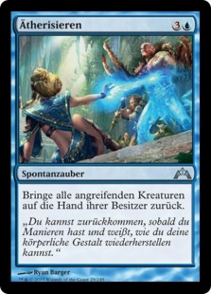 Ätherisieren