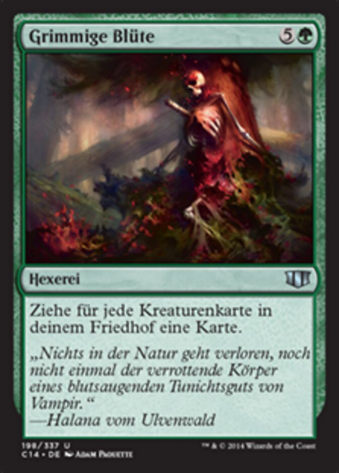 Grimmige Blüte