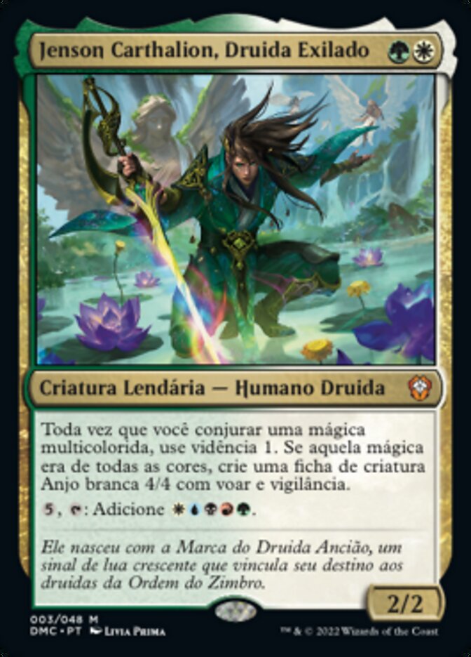 Jenson Carthalion, Druida Exilado