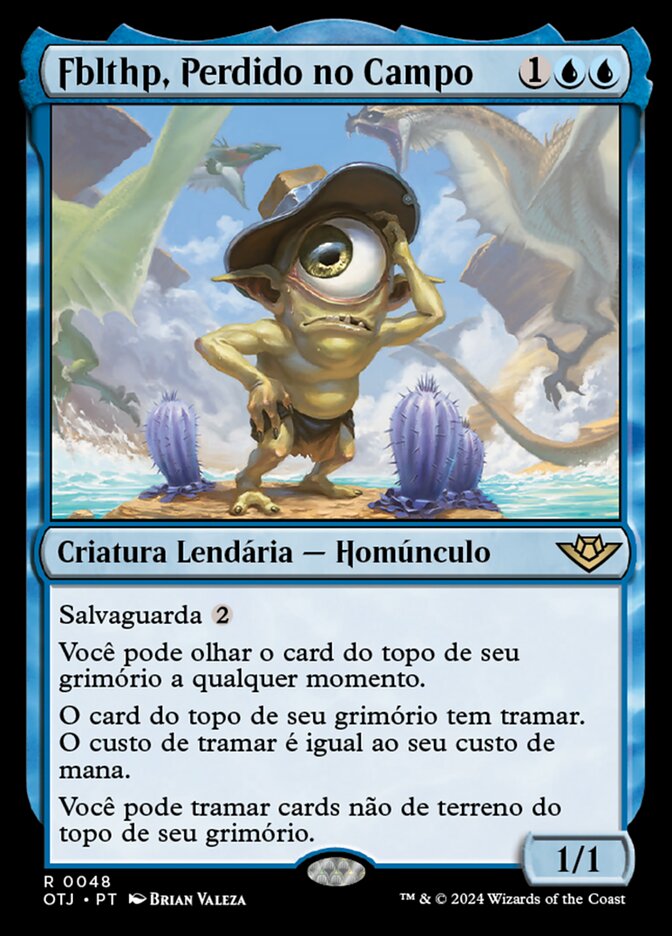 Fblthp, Perdido no Campo