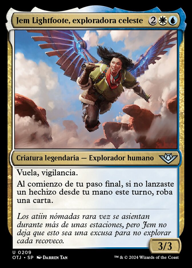Jem Lightfoote, exploradora celeste