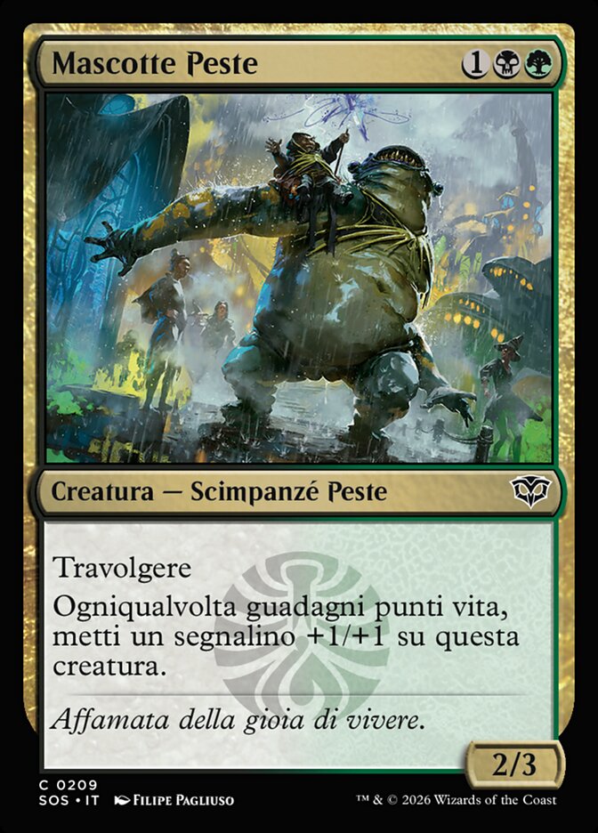 Mascotte Peste