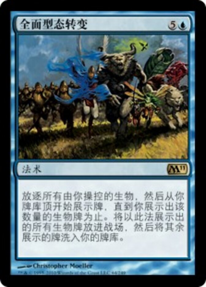 全面型态转变