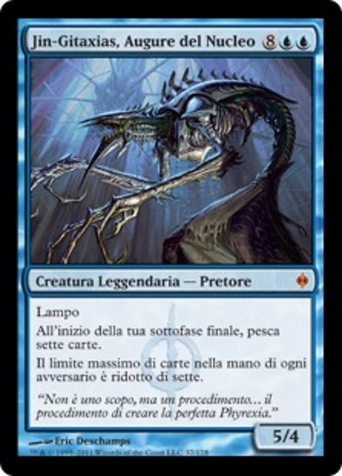 Jin-Gitaxias, Augure del Nucleo