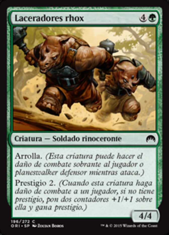 Laceradores rhox