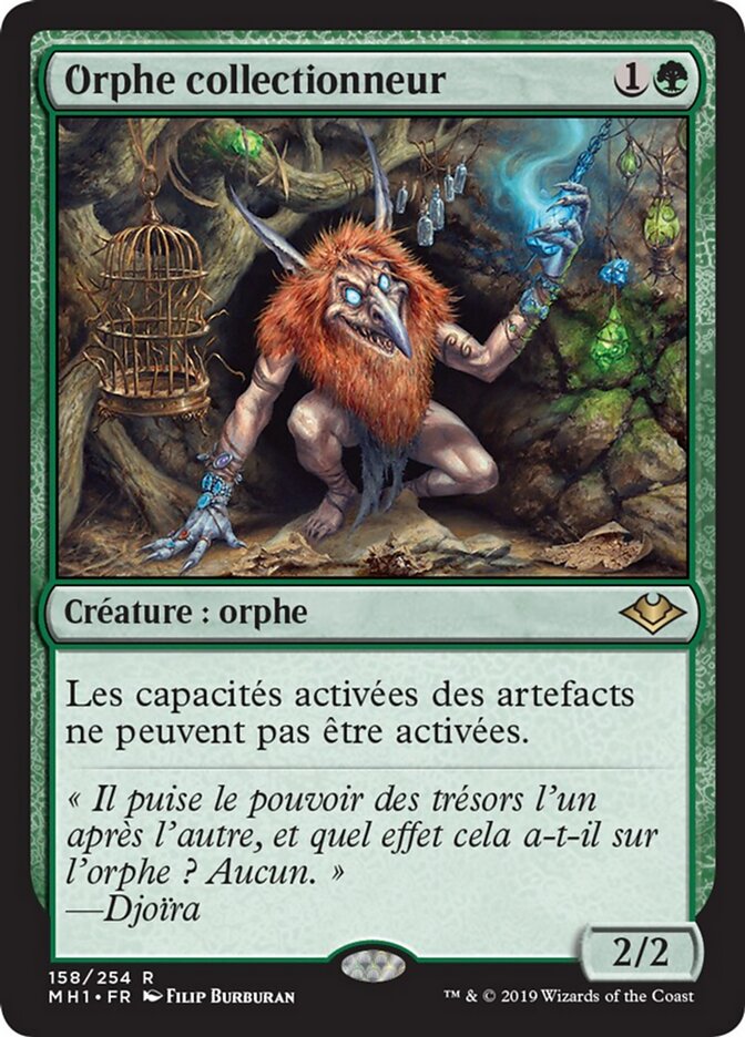 Orphe collectionneur