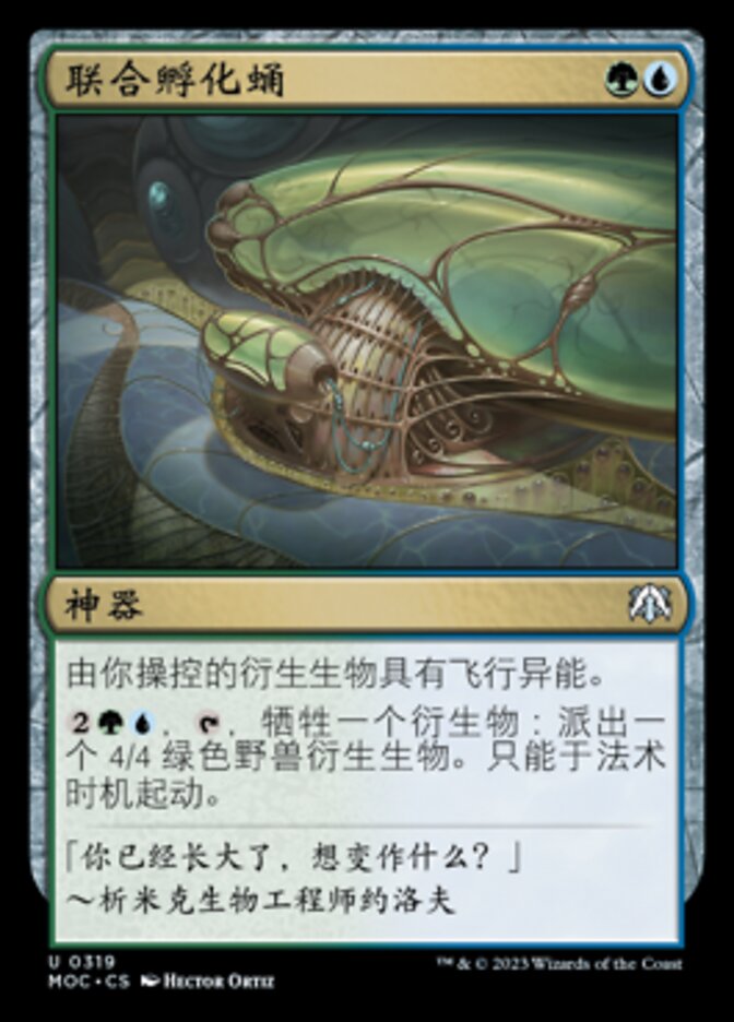 联合孵化蛹