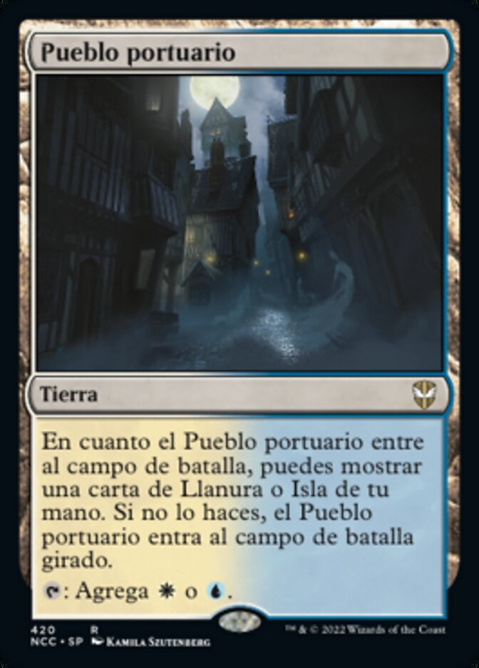 Pueblo portuario