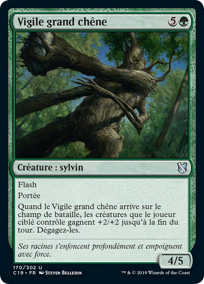 Vigile grand chêne