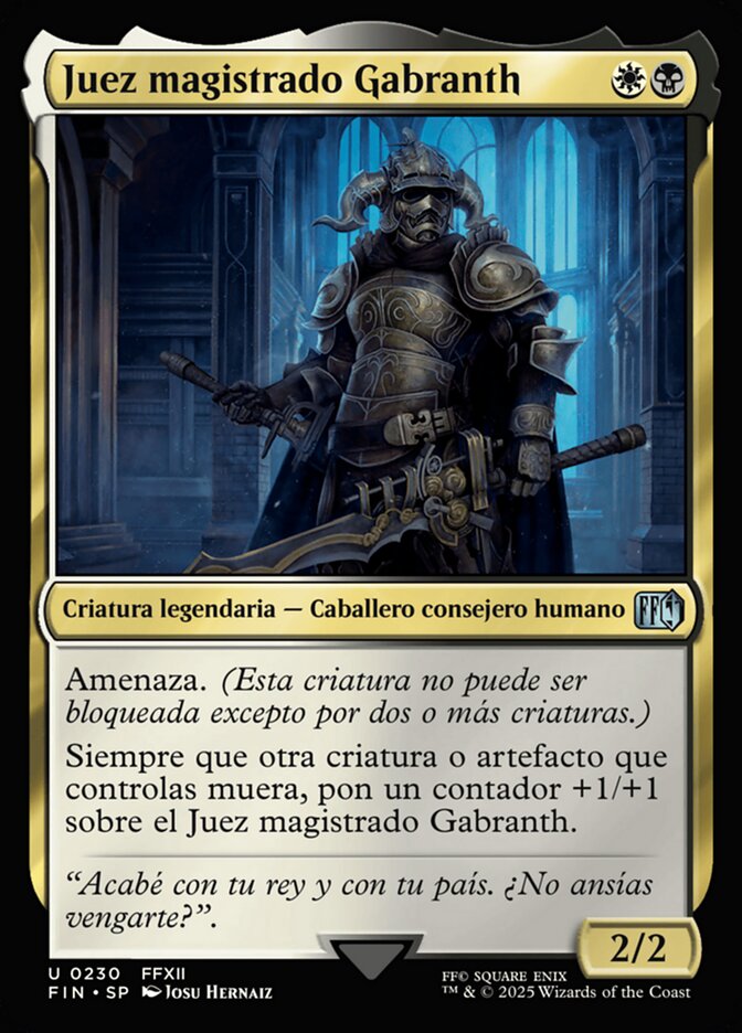 Juez magistrado Gabranth