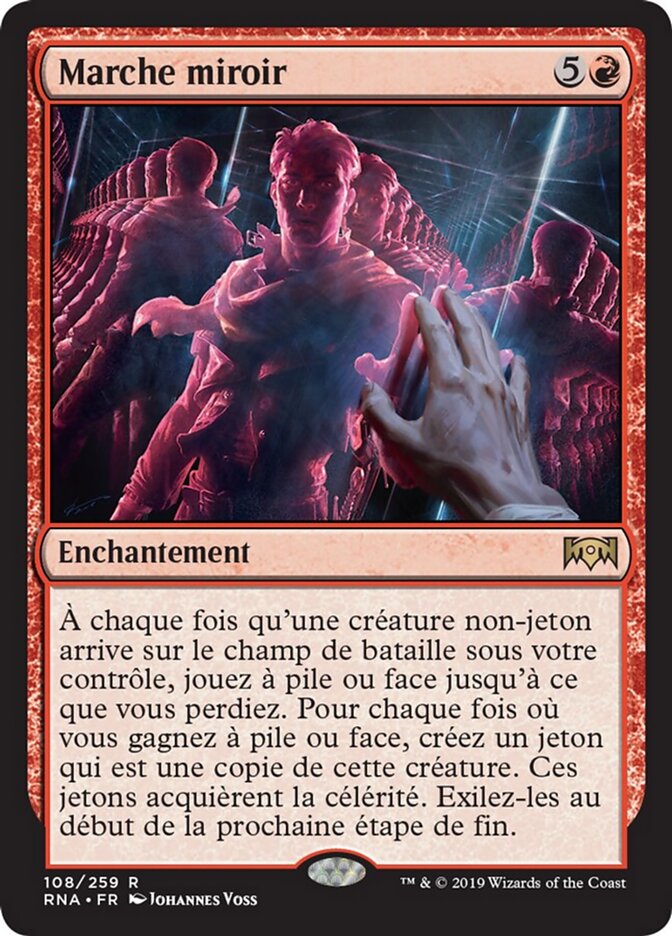 Marche miroir