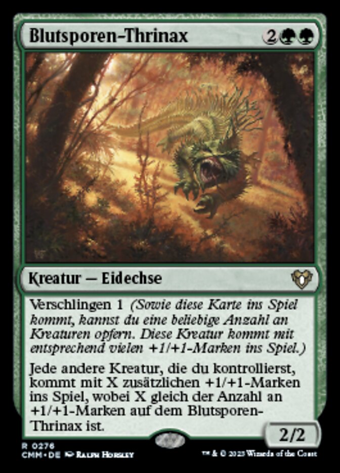 Blutsporen-Thrinax