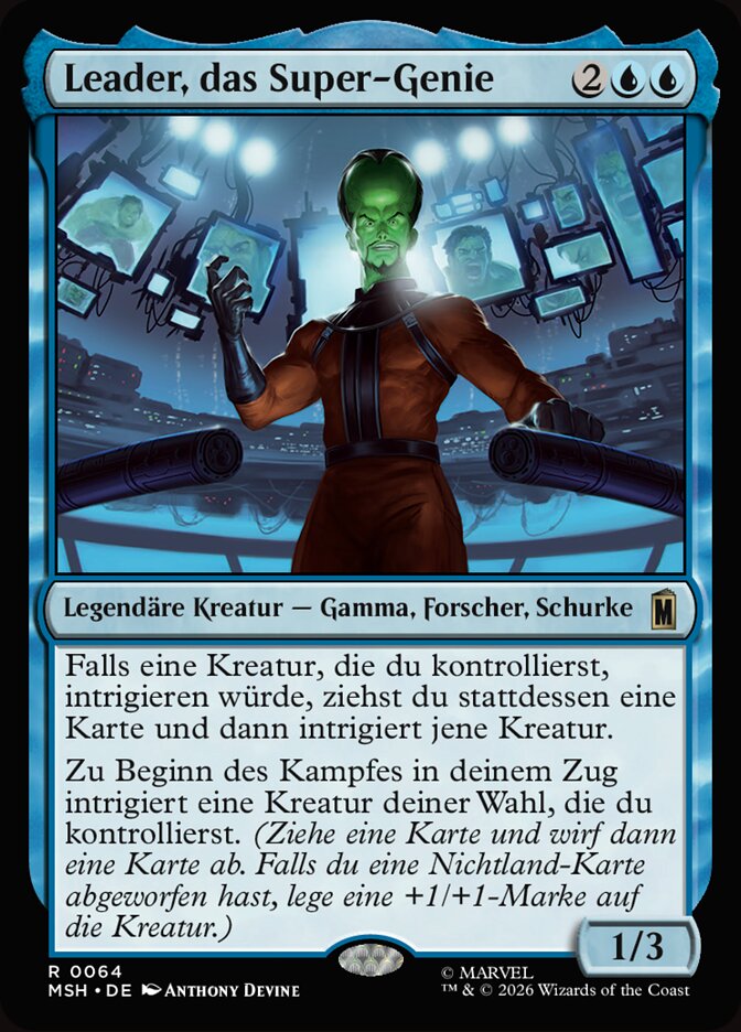 Leader, das Super-Genie