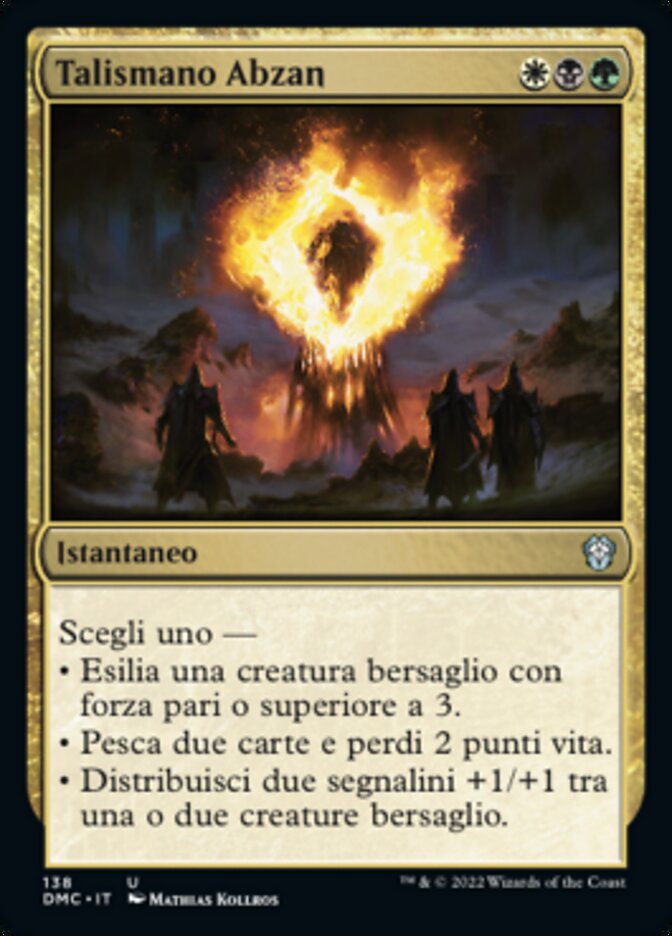Talismano Abzan
