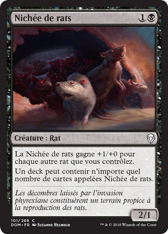 Nichée de rats