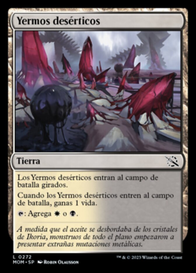 Yermos desérticos