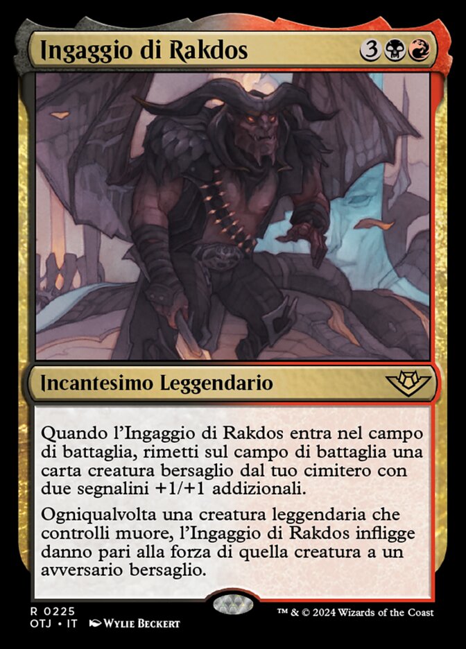 Ingaggio di Rakdos