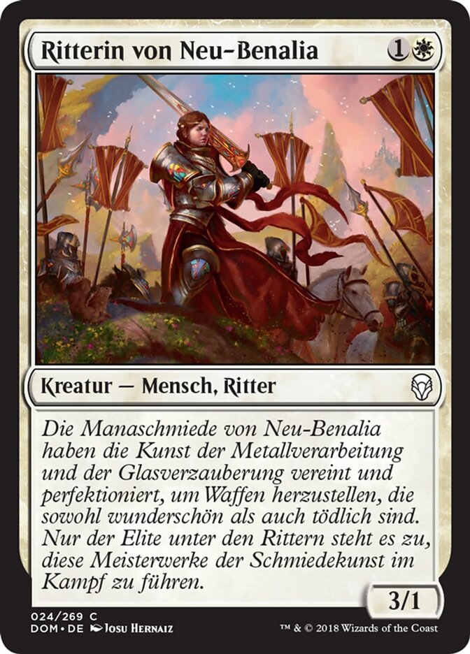 Ritterin von Neu-Benalia