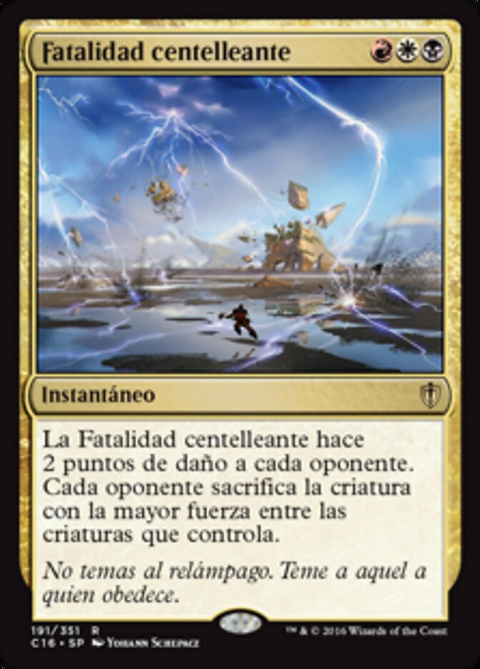 Fatalidad centelleante