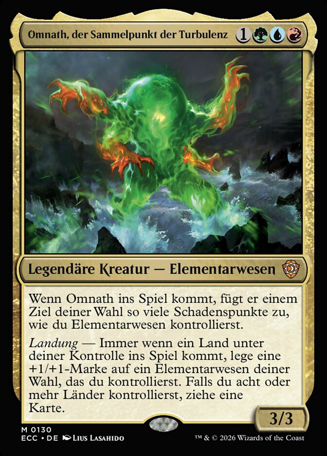 Omnath, der Sammelpunkt der Turbulenz