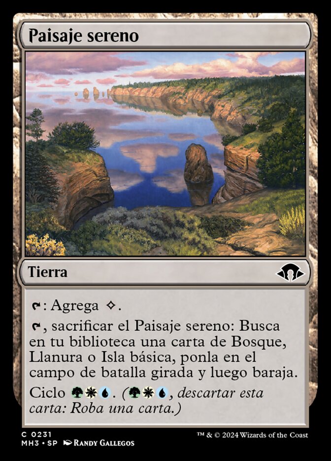 Paisaje sereno