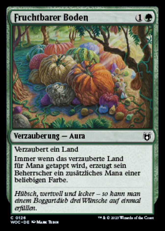 Fruchtbarer Boden