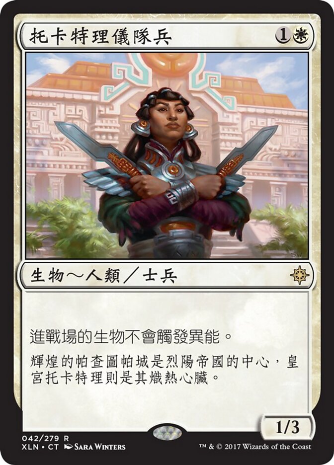托卡特理儀隊兵