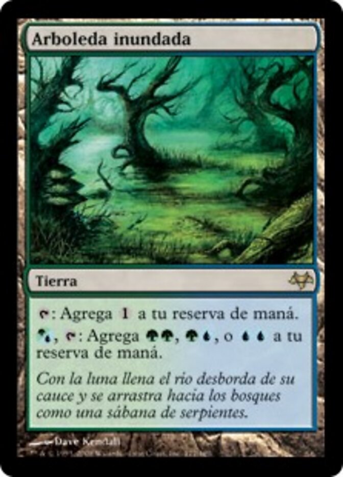 Arboleda inundada