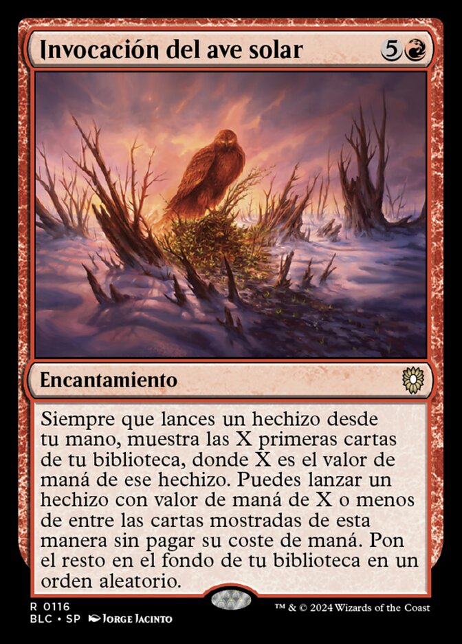 Invocación del ave solar