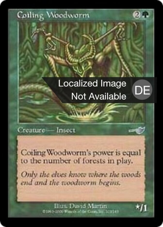 Windender Holzwurm