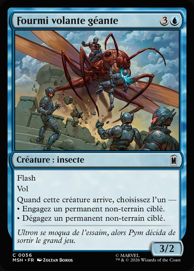 Fourmi volante géante